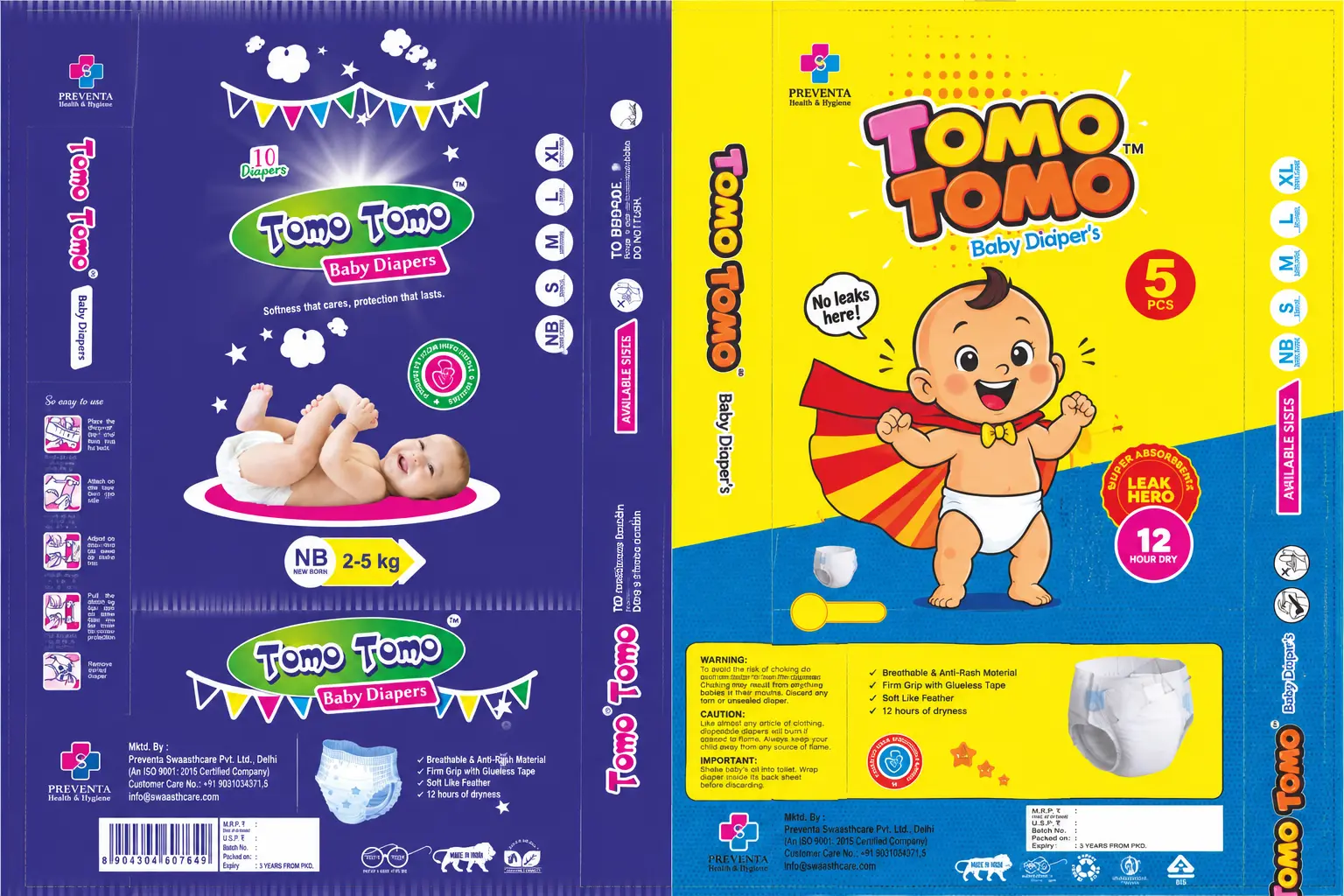 Disposable diaper products by Alsthom Group