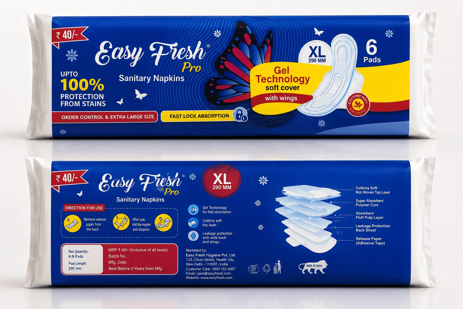 Sanitary napkin products by Alsthom Group